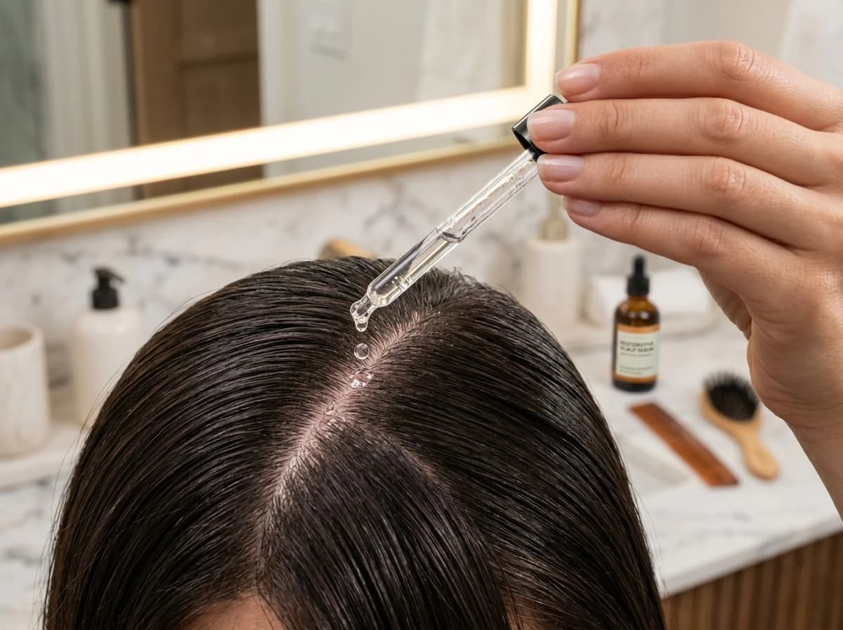 Doctor Health Active Serum Application Routine
